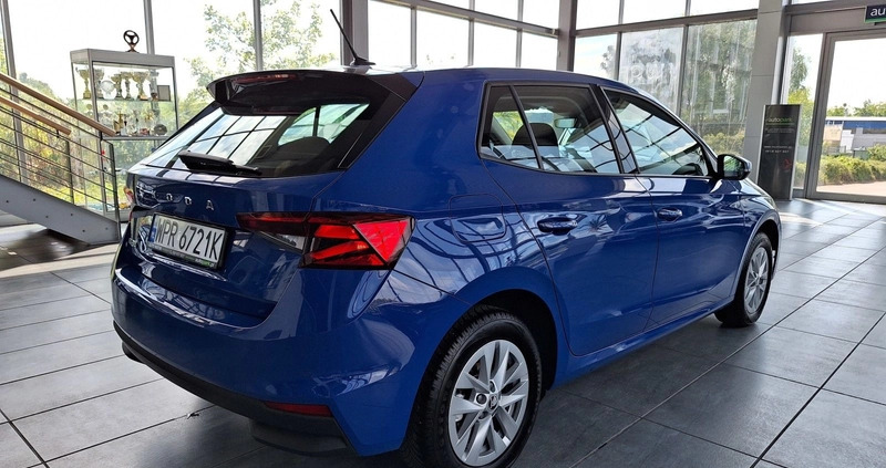 Skoda Fabia cena 66900 przebieg: 47213, rok produkcji 2022 z Węgrów małe 781